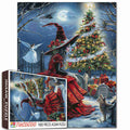 Enchanted Witch’s Christmas Eve Jigsaw Puzzle