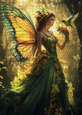Enchanted Woodland Butterfly Fairy Jigsaw Puzzle
