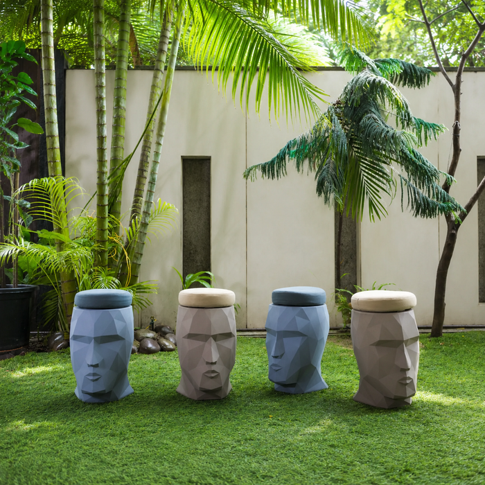 Greenri Facelift Stool outdoor stool - [colour/angle] - product view 2