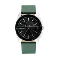 Fastrack analog black dial men's watch-3089sl16, black, strap, Black, strap