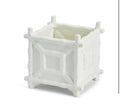 Faux bamboo cachepot