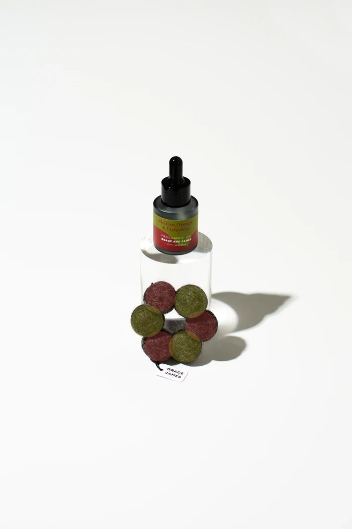 Felt Air Freshener - Sicilian Orange + Pistachio