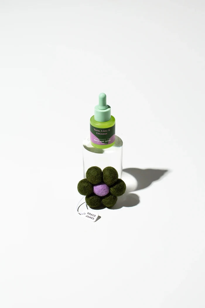 Felt Air Freshener - Yuzu, Lime + Coconut