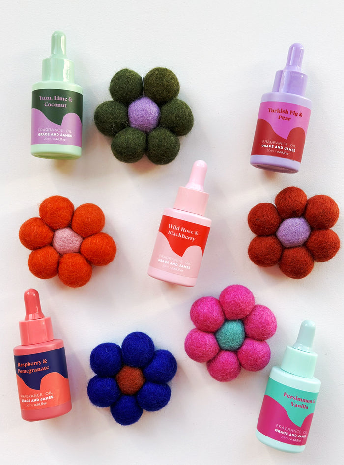 Felt Air Freshener - Yuzu, Lime + Coconut
