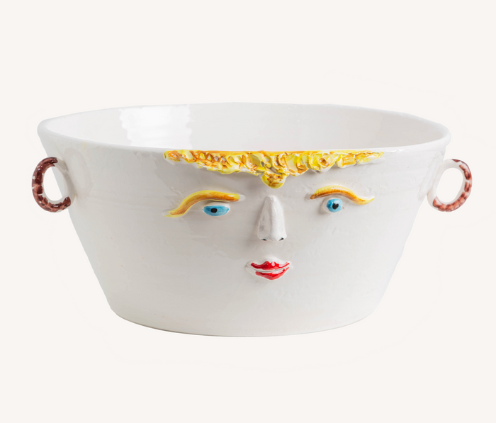 Female Decorated Vase
