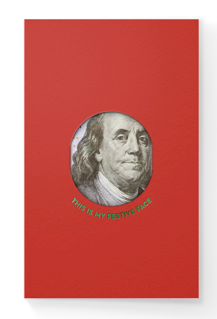 Festive Face Cash Card