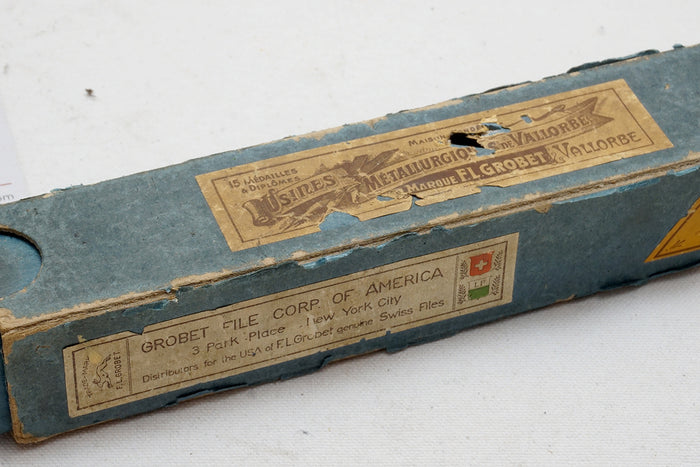 FINE EARLY SET OF 26 GROBET VALLORBE SWISS DIE MAKERS' RIFFLER FILES