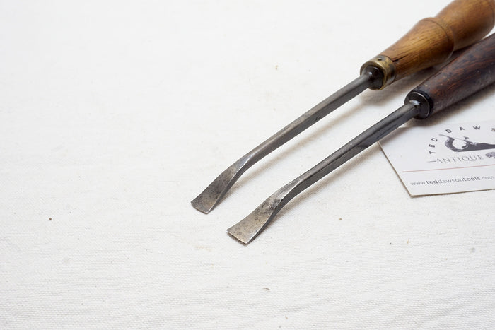FINE PAIR OF ADDIS & HOWARTH SPOON CARVING GOUGES