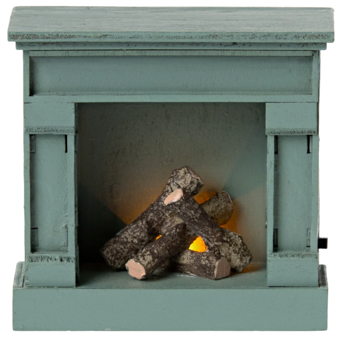 Fireplace - Dusty Green