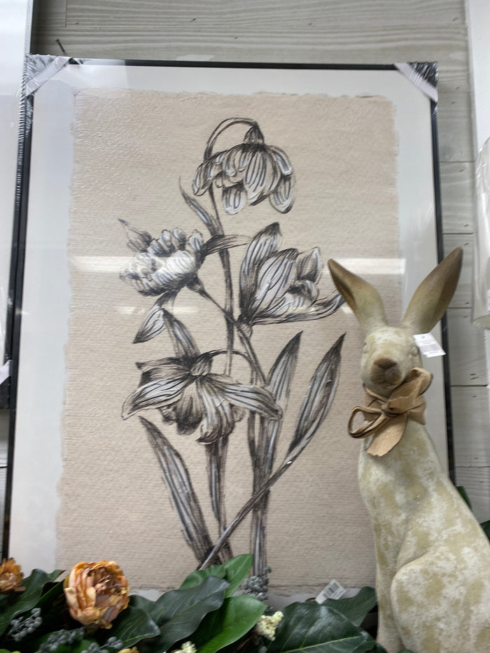 Floral canvas pics