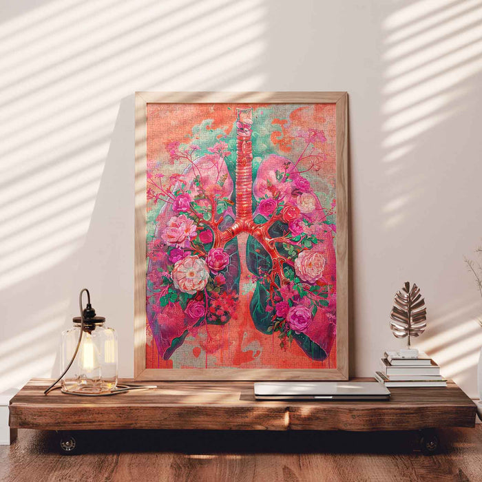 Floral Lungs Jigsaw Puzzle