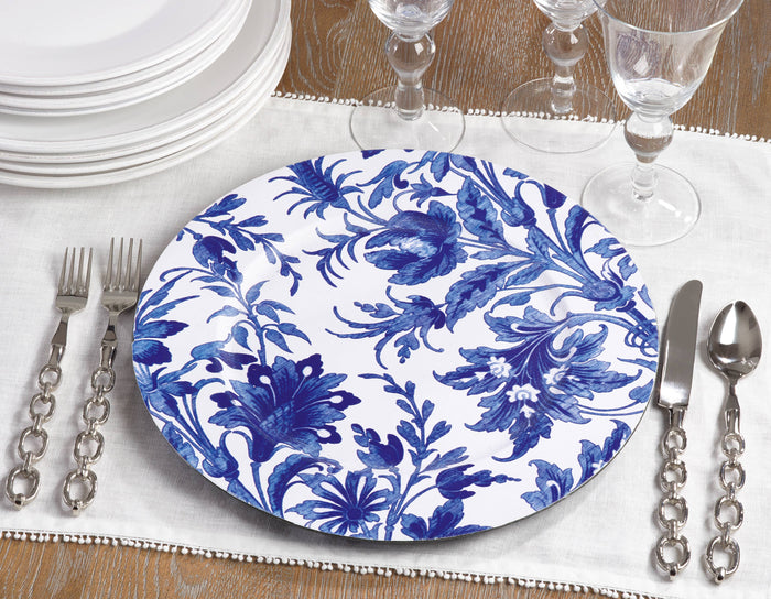 Floral Print Charger