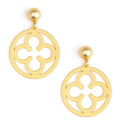 Florence Large Medallion Earring