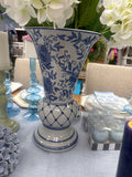 Fluted vase