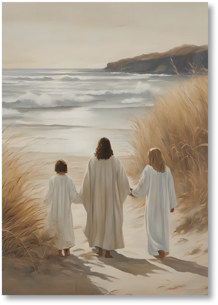 Footprints Of Faith - Print