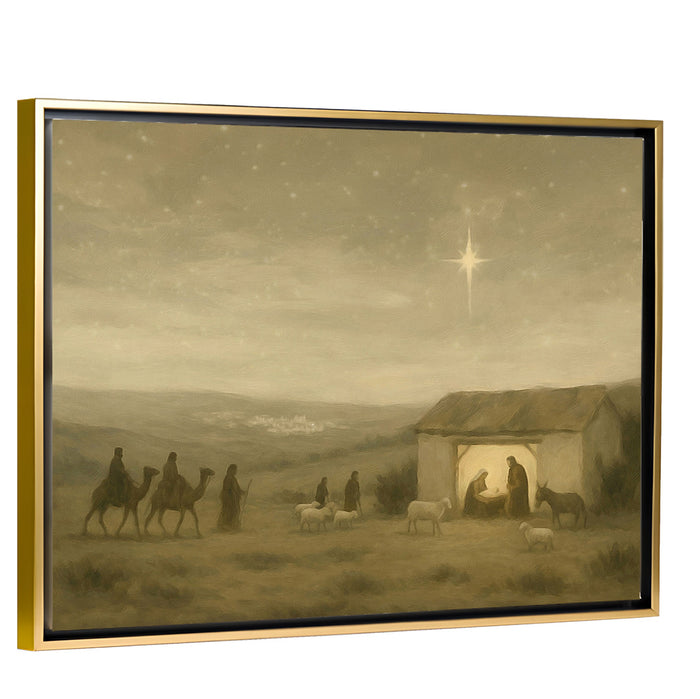 For Unto Us A Child Is Born - Canvas