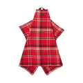 Frances Waffle Tea Towel - Poppy