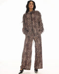 Frida Snake Lace Tuxedo Pants