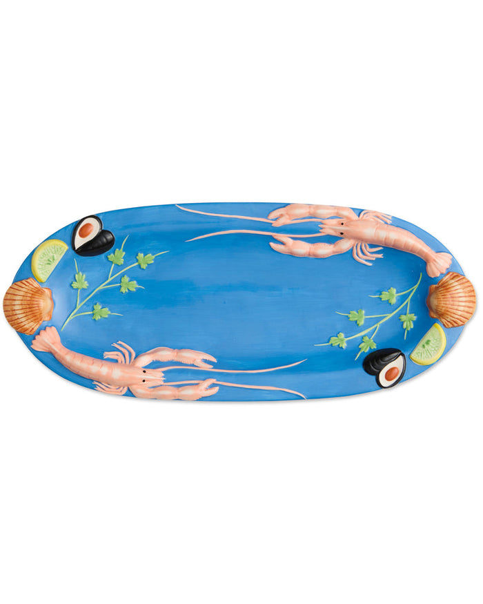 Fruits De Mer Oval Platter