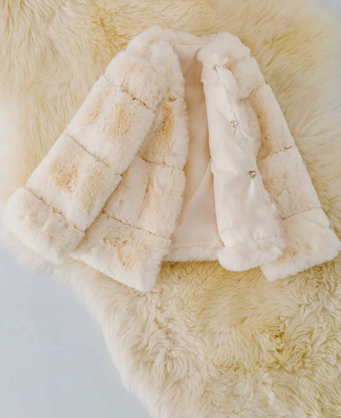 Fur jacket for kids