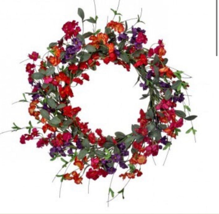 Garden mix wreath