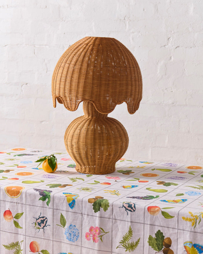 Genie Rattan Lamp