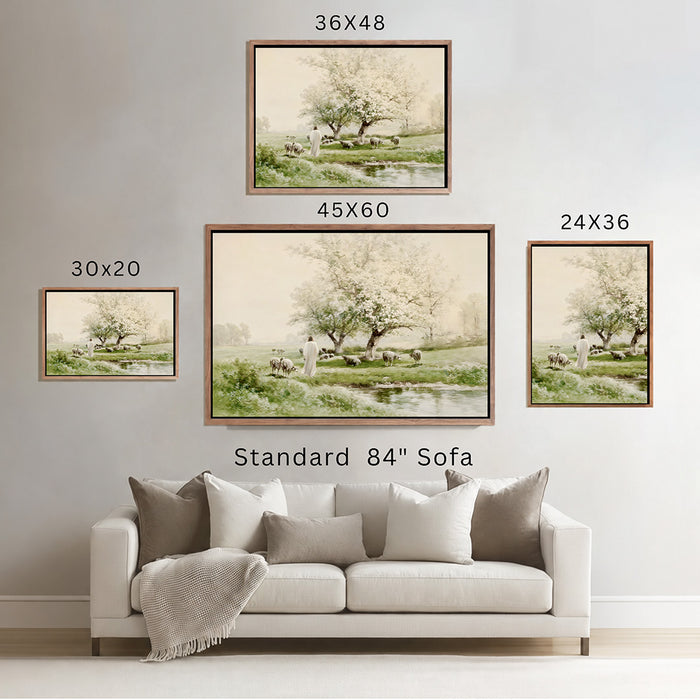 Gentle Shepherd - Canvas