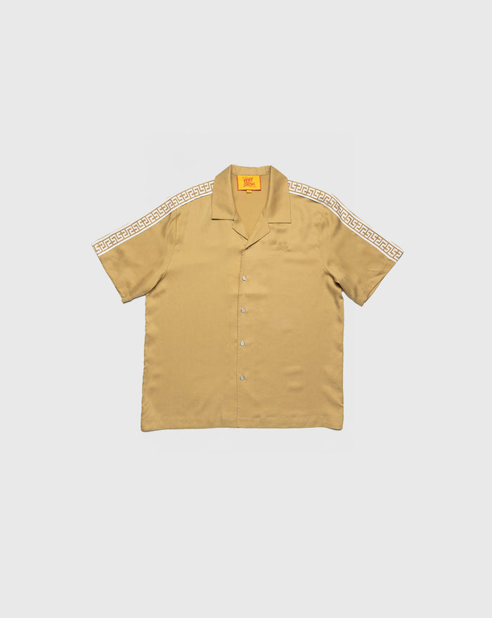 Geo Resort Shirt - Sand