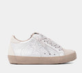 Girls Mia Mini Silver Snake Sneakers