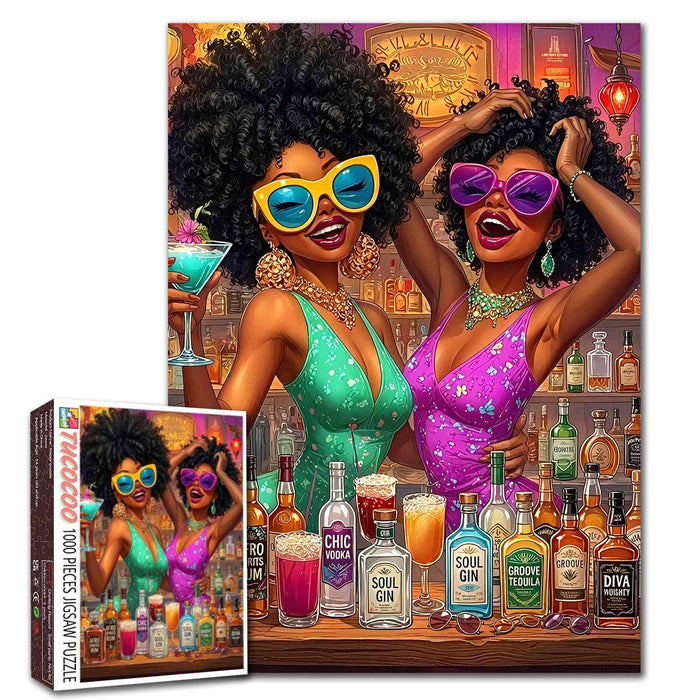 Girls Night Out Jigsaw Puzzle