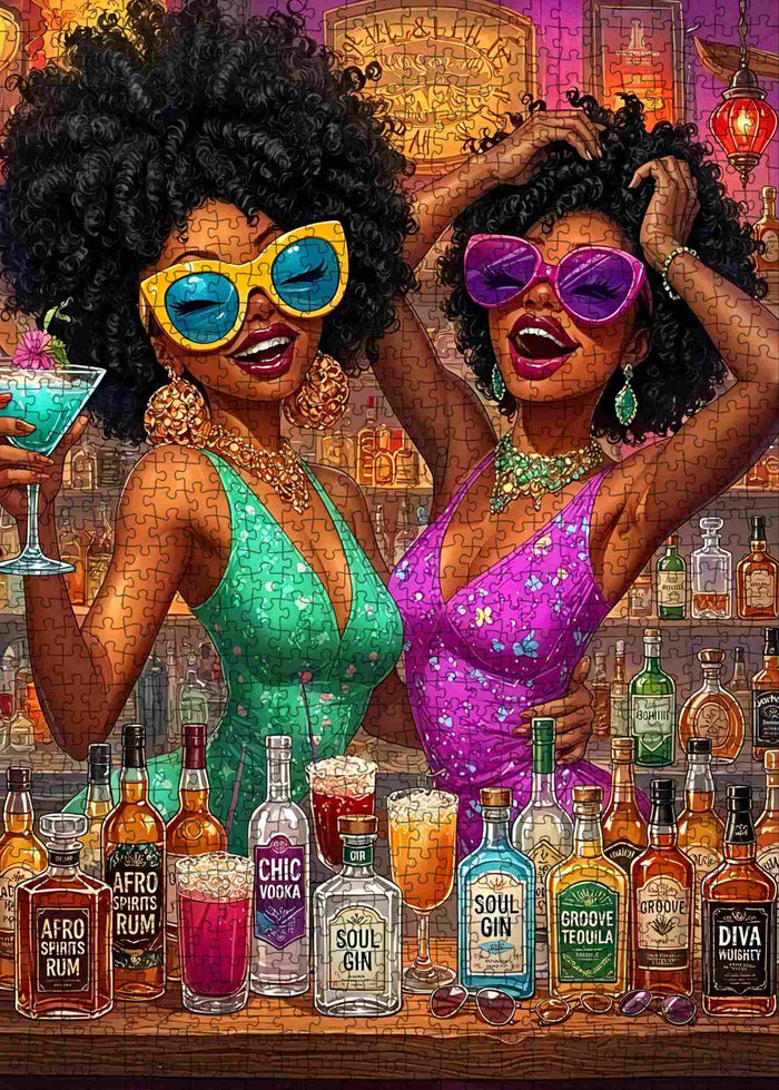 Girls Night Out Jigsaw Puzzle