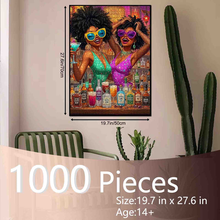 Girls Night Out Jigsaw Puzzle