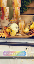 glass LED amber candles