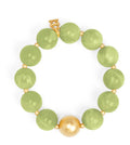 Glossy resin bracelet