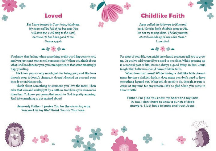 God Is So Good: Devotions and Prayers for Girls