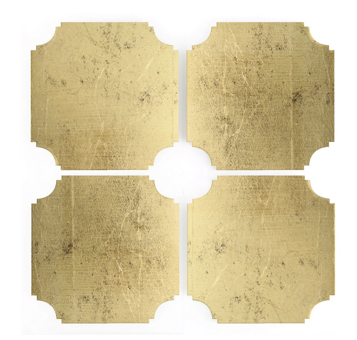 Gold Leaf Coasters