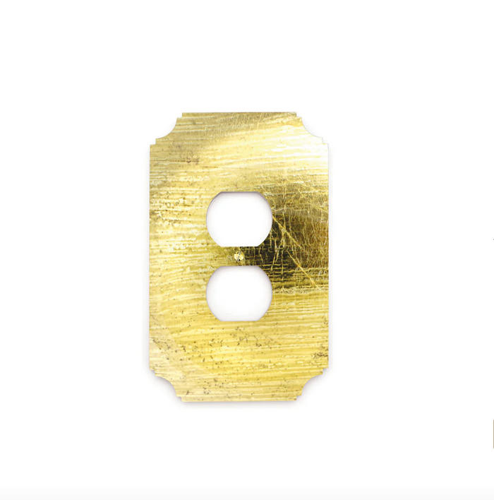 Gold Leaf Outlet Plate