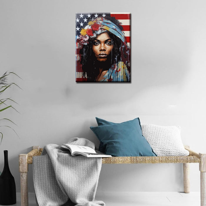 Graffiti America African Women Paint by Numbers
