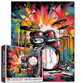 Graffiti Drums Jigsaw Puzzle
