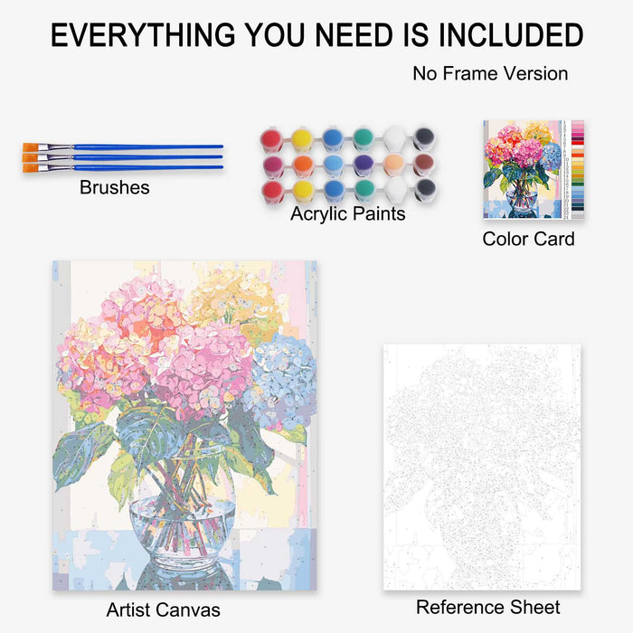 Tucocoo Paint by Numbers no Frame
