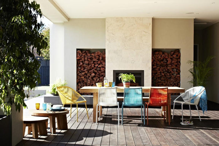 Granada Dining Chair: White