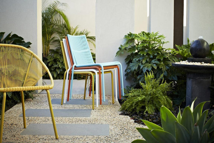 Granada Dining Chair: White