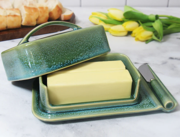 Green Porcelain Butterie