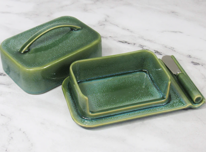 Green Porcelain Butterie