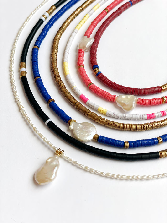 Hacienda Necklace - Black Shell