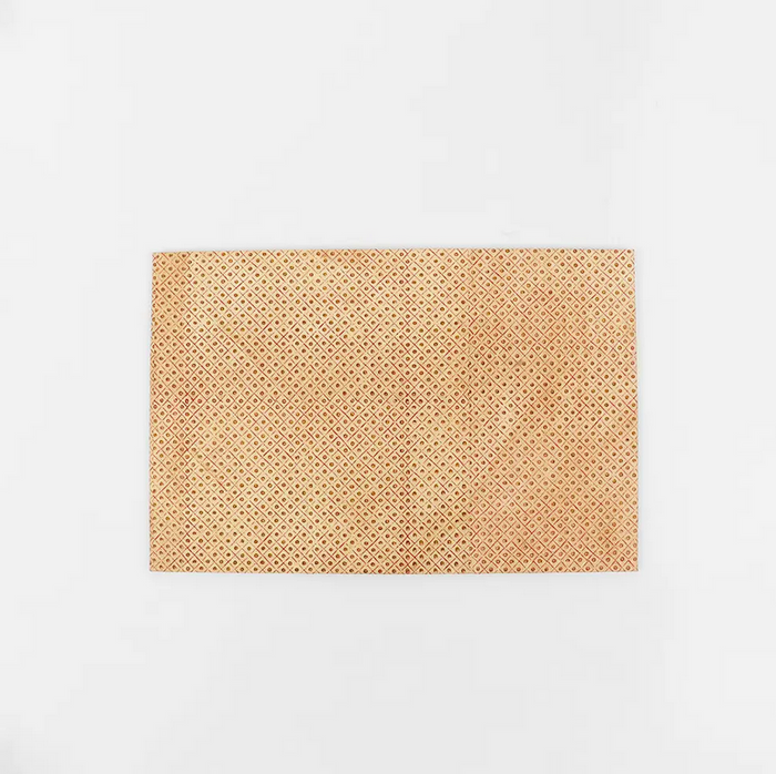 Hand Marbled Hexagon Collapsible Basket