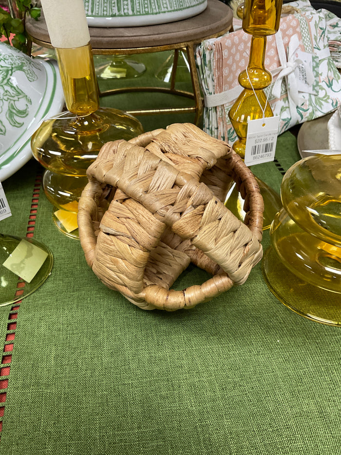 Handmade rattan orb