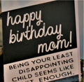 Happy Birthday Mom Greeting Card