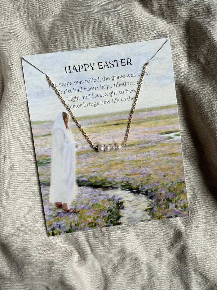 Happy Easter Necklace