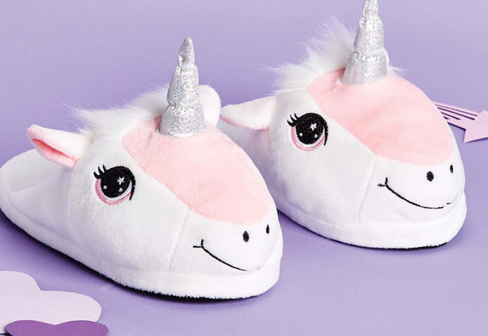 Happy Unicorn Super Soft Children's Slippers